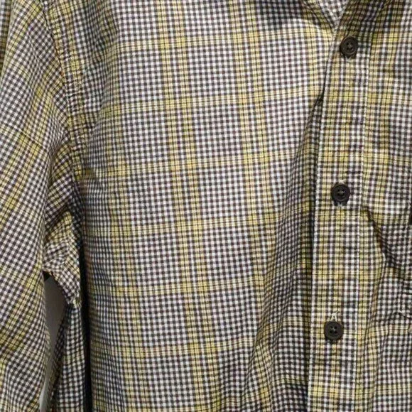 Columbia Men's Plaid Long Sleeve Shirt | Size L | Rugged Comfort Meets Everyday - Picture 10 of 13